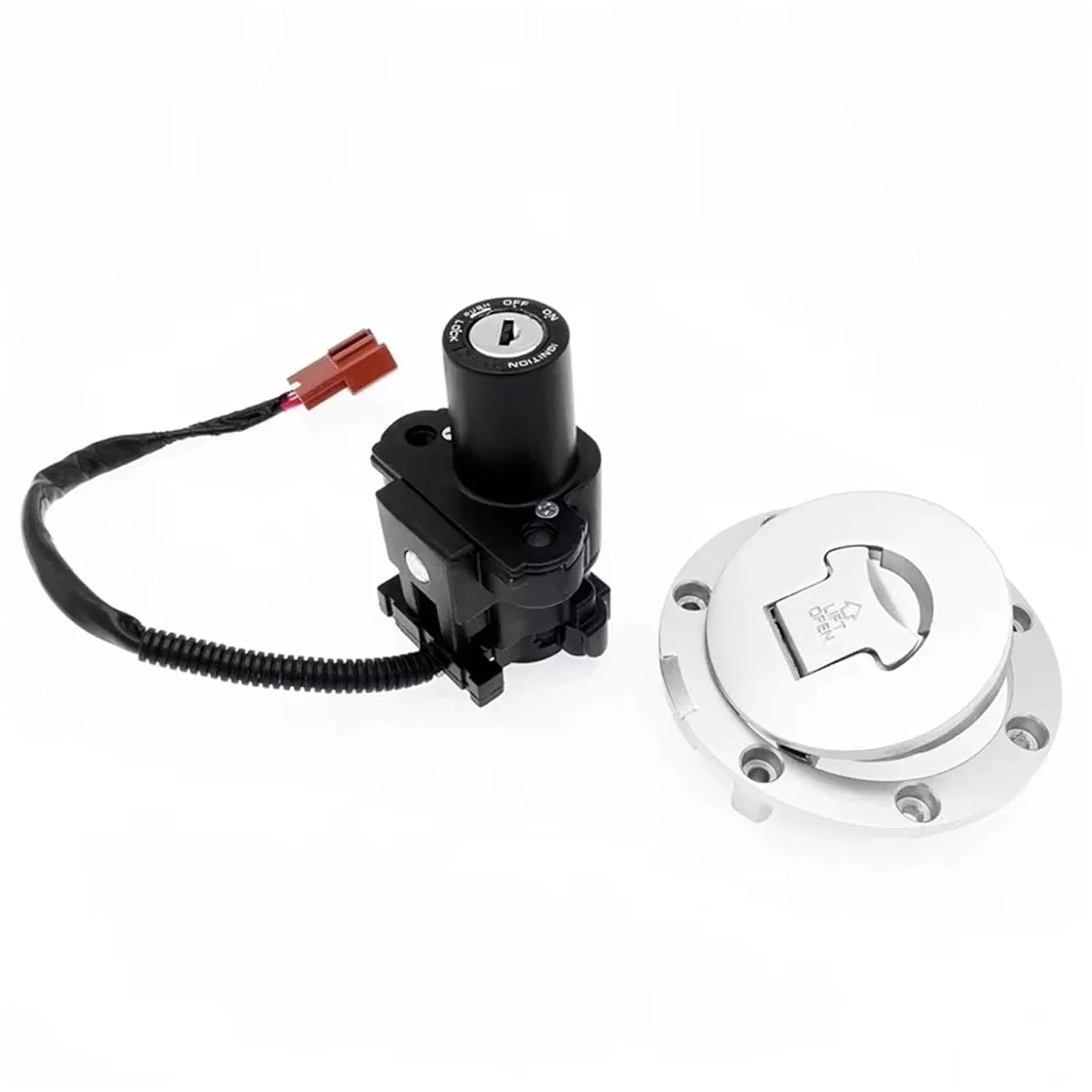 سوئیچ استارت موتور سیکلت سازگار با CBR600RR مدل 2007-2016 و CBR1000RR مدل 2008-2016، لوازم جانبی موتور سیکلت، کیت قفل سوئیچ استارت درب باک سوئیچ استارت موتور سیکلت سازگار با CBR600RR مدل 2007-2016 و CBR1000RR مدل 2008-2016، لوازم جانبی موتور سیکلت، کیت قفل سوئیچ استارت درب باک