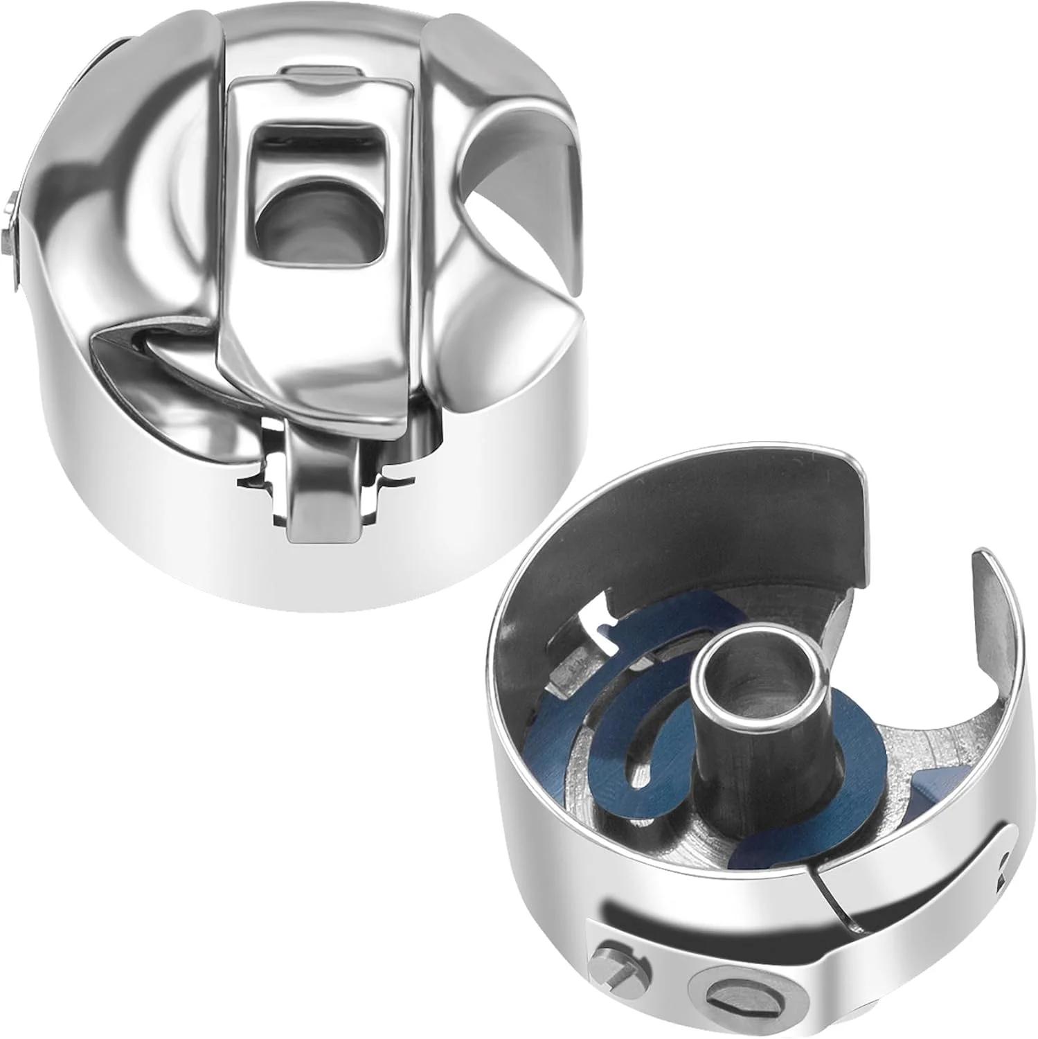 محفظه ماسوره HINZIC دو عددی برای چرخ خیاطی تک سوزنه خانگی Juki DDL-5550 DDL-8100 DDL-8300 DDL-8500 DDL-8700 با بارگیری از جلو مدل #B1837-012-0A0