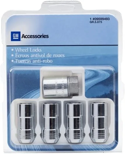 کیت قفل چرخ کرومی GM Accessories 09599493