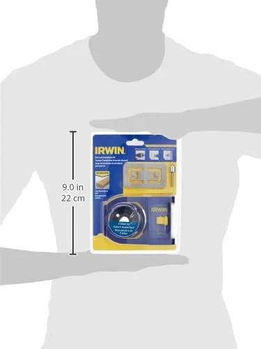 IRWIN Door Lock Installation Kit for Wooden Doors (3111001)