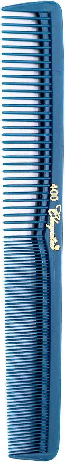 شانه موی همه کاره 7 اینچی Krest. شانه های برش مو. شانه های آرایشگری و پیرایشگری. آبی فیروزه ای. 12 عدد.