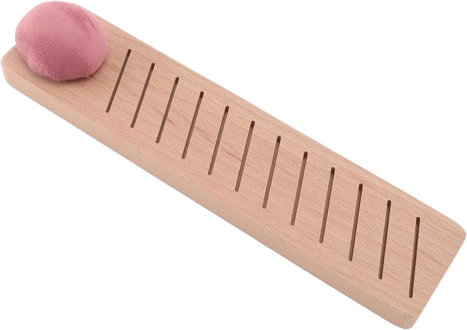 Haofy Embroidery Floss Bobbin Wooden Inserts Holder, Durable Beech Wood Rack for Sewing, Great Idea for Birthdays and Holidays Haofy Embroidery Floss Bobbin Wooden Inserts Holder, Durable Beech Wood Rack for Sewing, Great Idea for Birthdays and Holidays