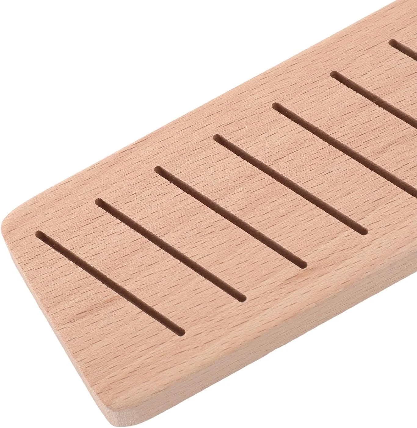 Haofy Embroidery Floss Bobbin Wooden Inserts Holder, Durable Beech Wood Rack for Sewing, Great Idea for Birthdays and Holidays Haofy Embroidery Floss Bobbin Wooden Inserts Holder, Durable Beech Wood Rack for Sewing, Great Idea for Birthdays and Holidays