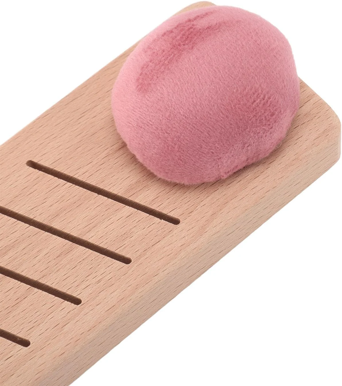 Haofy Embroidery Floss Bobbin Wooden Inserts Holder, Durable Beech Wood Rack for Sewing, Great Idea for Birthdays and Holidays Haofy Embroidery Floss Bobbin Wooden Inserts Holder, Durable Beech Wood Rack for Sewing, Great Idea for Birthdays and Holidays