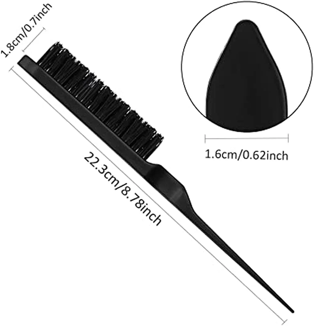 ست شانه حالت دهنده مو KASTWAVE، شامل برس پوش دهنده مو، شانه دم موشی، شانه پوش دهنده و شانه پوش سه ردیفه برای حجم دادن، شانه کردن و صاف کردن مو