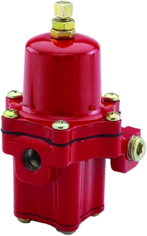 Emerson-Fisher LP-Gas Equipment, 67CW-685, 1/4" FNPT Connections, High-Pressure Regulator, Outlet: 30-60 PSI, Wrench Adjustment, UL Listed
