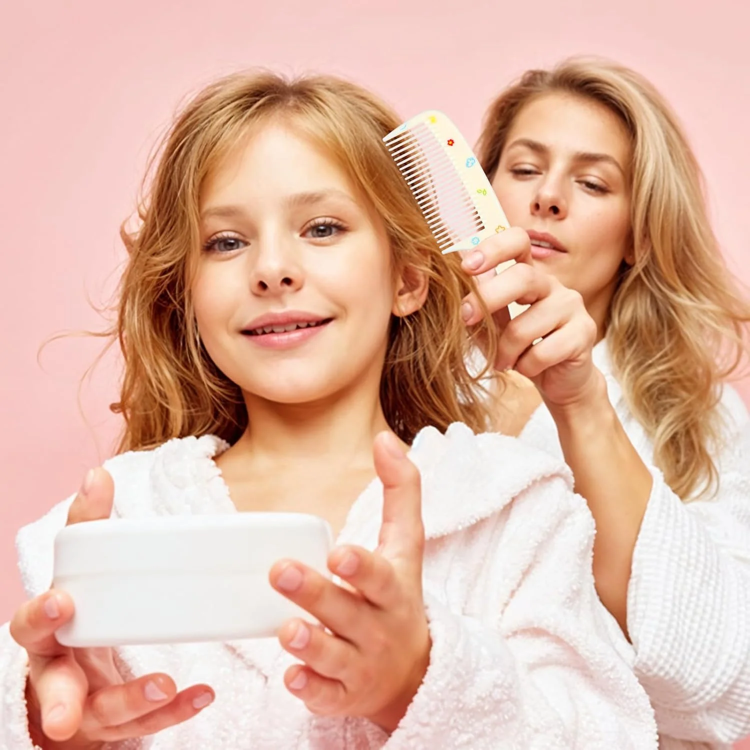 مجموعه شانه مو کودک Giantree شامل 4 عدد شانه مو، برس مو کودک مناسب دختران و پسران، مجموعه شانه مو فانتزی کودک نوپا، شانه کوچک دم موشی برای حالت دادن به موی کودک، مدل مسافرتی A)