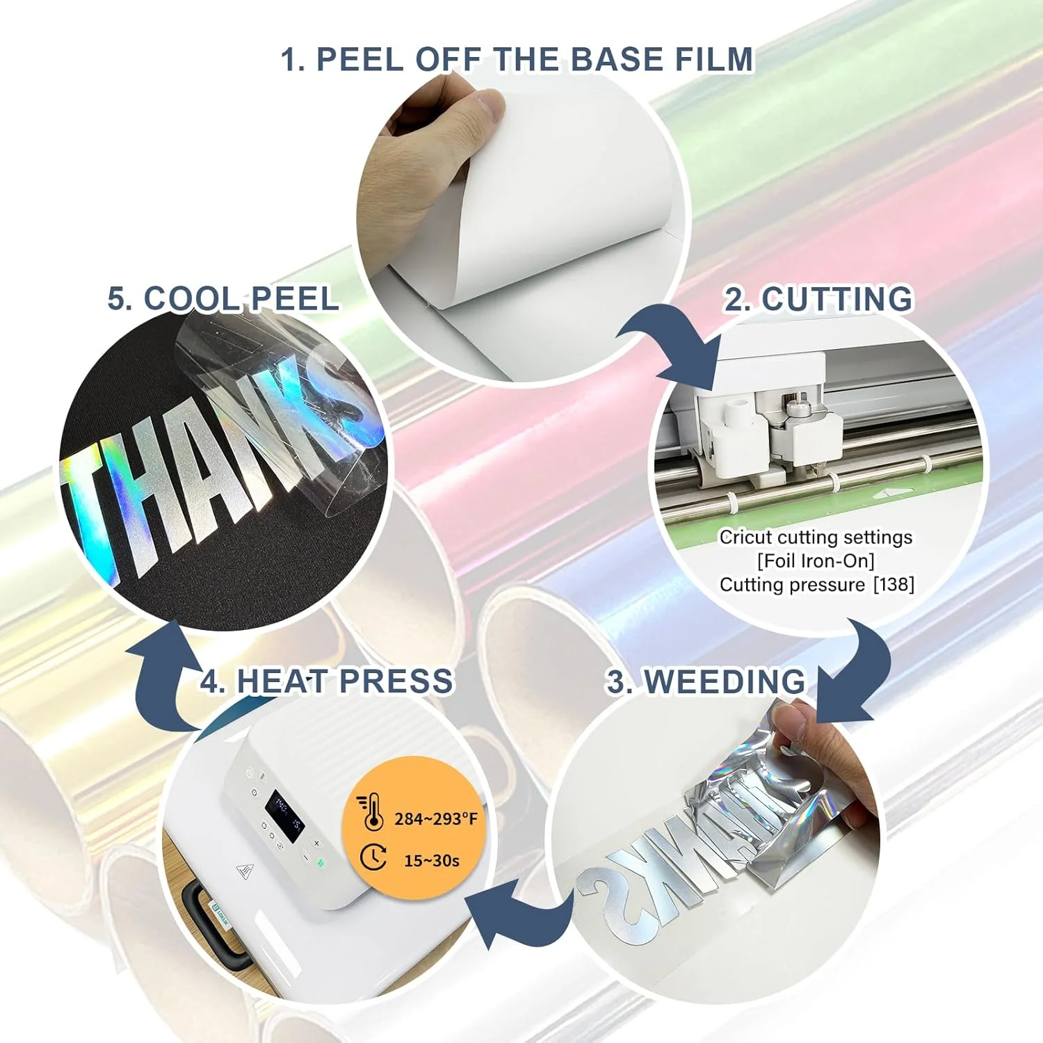 Gold Glitter Heat Transfer Vinyl 12" x 8 ft HTV for Shirts, Glitter HTV for All Cutter Machine - Easy to Cut & Weed for Heat Vinyl Design (Red, 12" x6Ft) Gold Glitter Heat Transfer Vinyl 12" x 8 ft HTV for Shirts, Glitter HTV for All Cutter Machine - Easy to Cut & Weed for Heat Vinyl Design (Red, 12" x6Ft)
