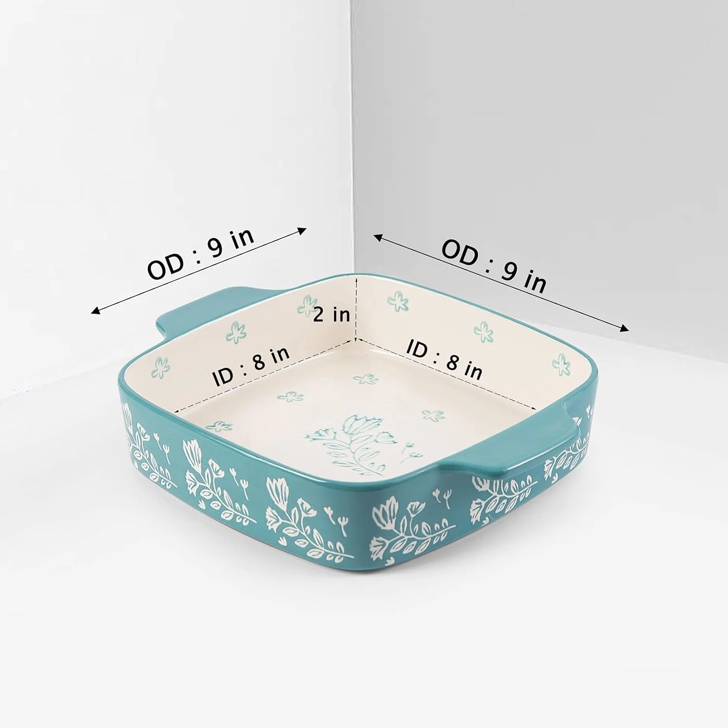 ظرف پخت و پز Wisenvoy، قالب کیک براونی 2 عددی، ظرف لازانیا، ست ظروف پخت مربع ظرف پخت و پز Wisenvoy، قالب کیک براونی 2 عددی، ظرف لازانیا، ست ظروف پخت مربع