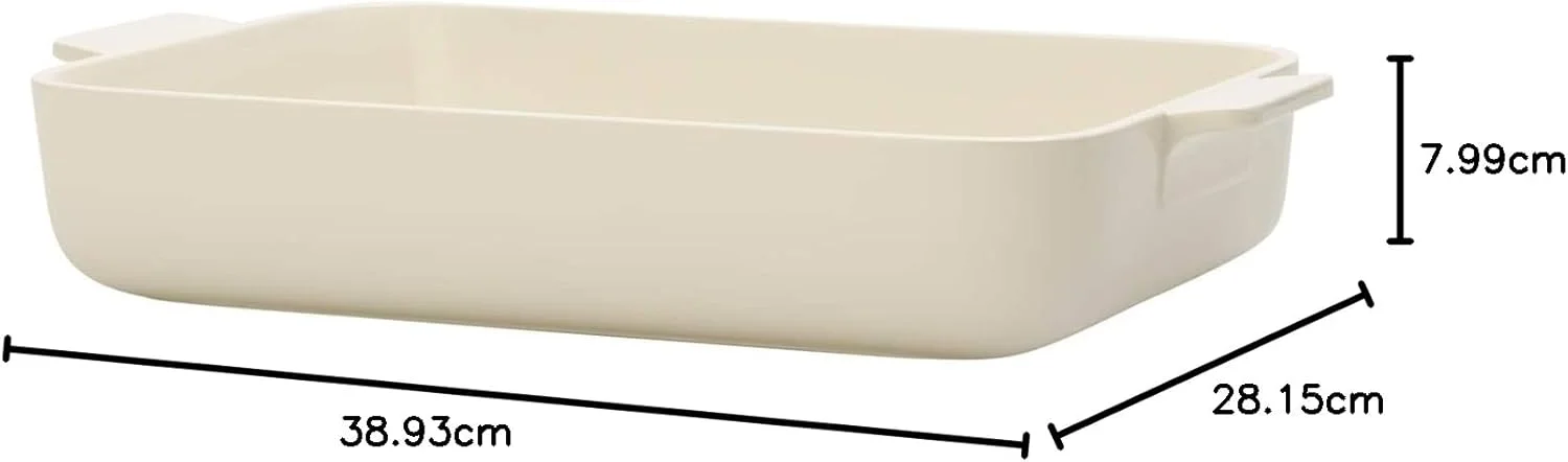 ظرف پخت مستطیلی Clever Cooking ویلروی اند باخ، 34 × 24 سانتی متر، چینی ممتاز، سفید ظرف پخت مستطیلی Clever Cooking ویلروی اند باخ، 34 × 24 سانتی متر، چینی ممتاز، سفید