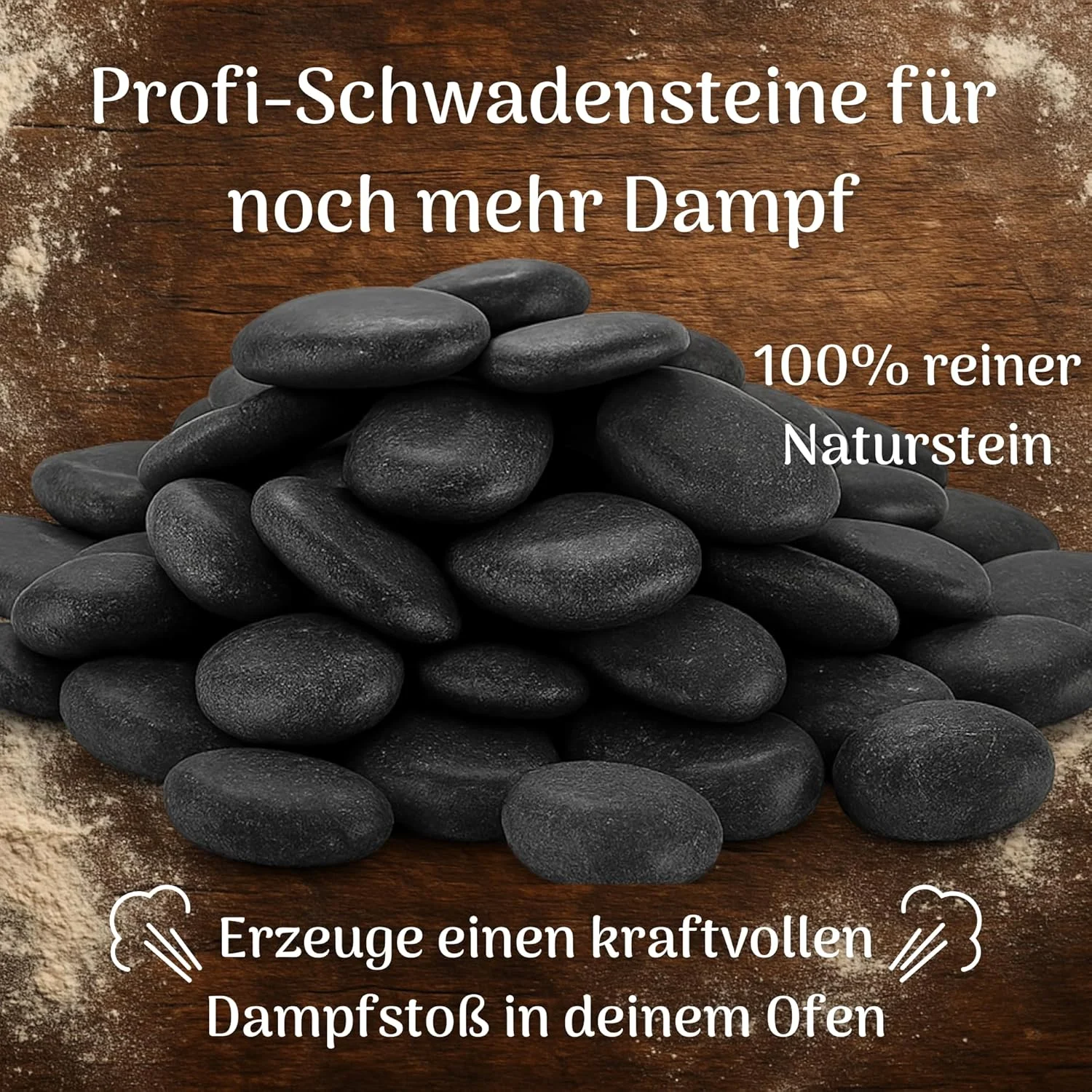 ست کاسه بخار سنگ لاوا برای فر: پخت نان عالی با بخار آب - نان و شیرینی ترد مانند یک نانوای حرفه ای (سنگ های سیاه نقره ای) ست کاسه بخار سنگ لاوا برای فر: پخت نان عالی با بخار آب - نان و شیرینی ترد مانند یک نانوای حرفه ای (سنگ های سیاه نقره ای)