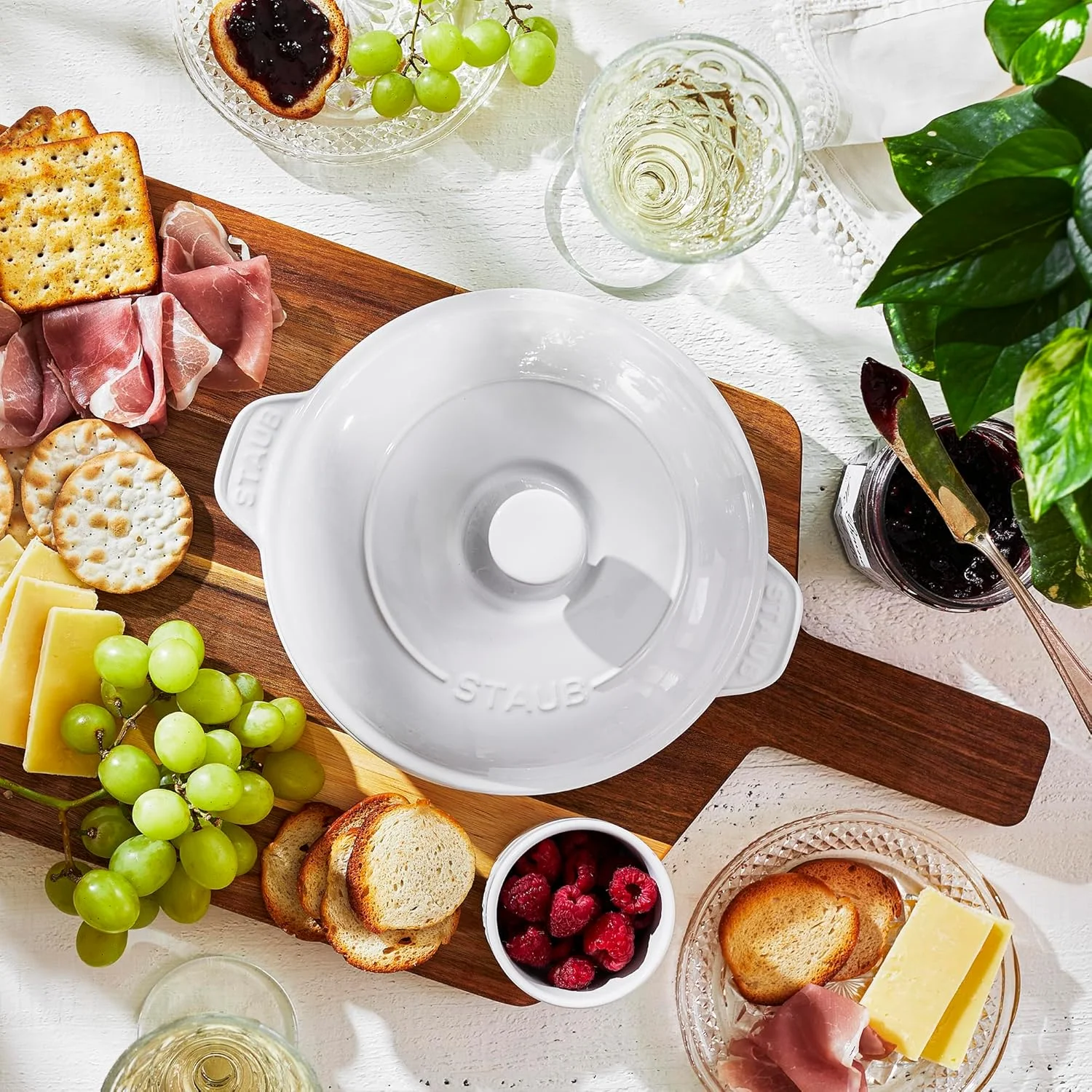 ظرف سرامیکی استاب برای پخت پنیر بری، 20 سانتیمتر، سفید ظرف سرامیکی استاب برای پخت پنیر بری، 20 سانتیمتر، سفید