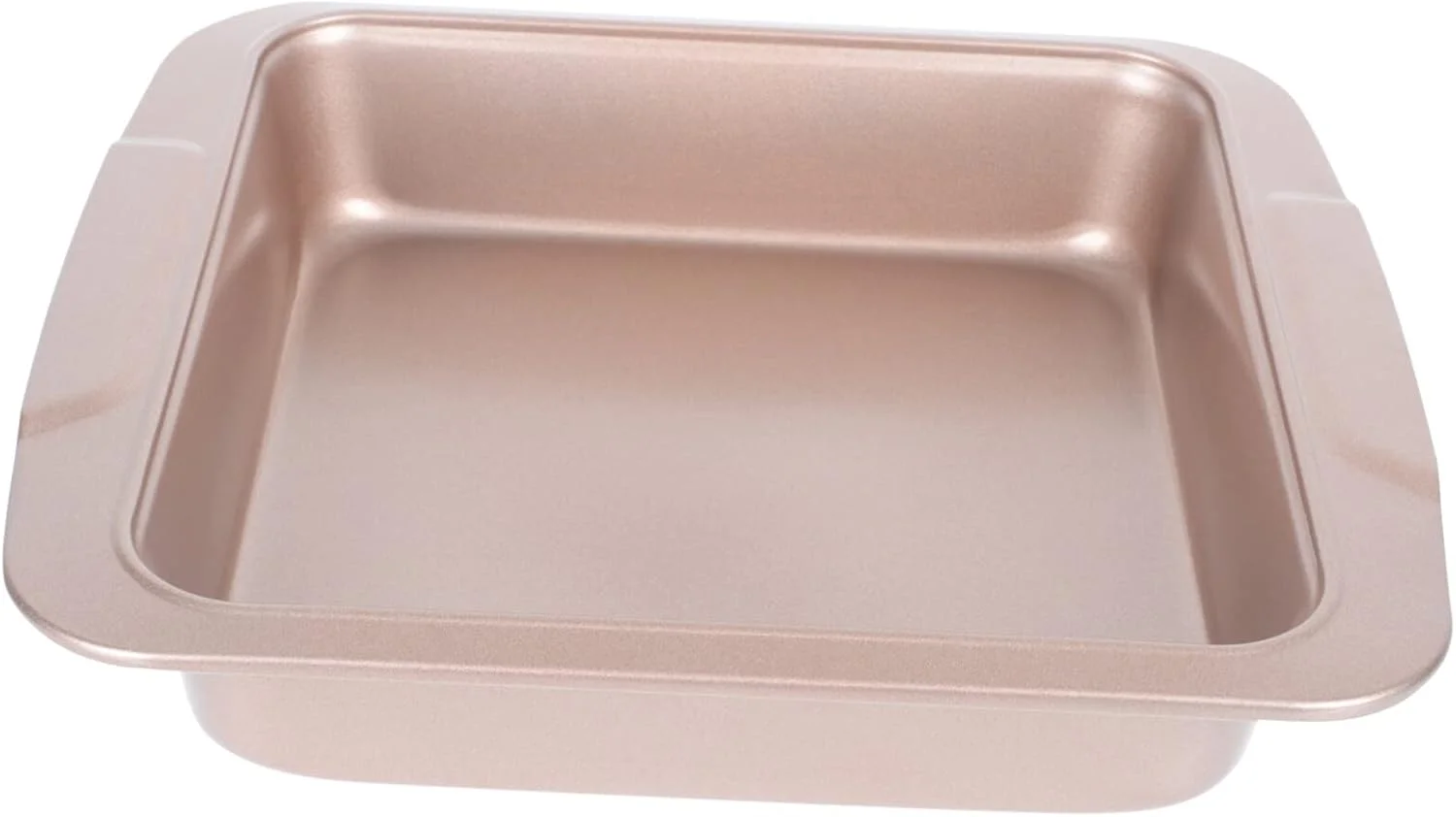 Square Baking Dish Steel Bake Pan Non- Stick Cake Sushi Plates Stainless Steel Set Bread Machine Bread Square Cake Pan Simple Baking Trays Carbon Steel Cake,C,Coffee