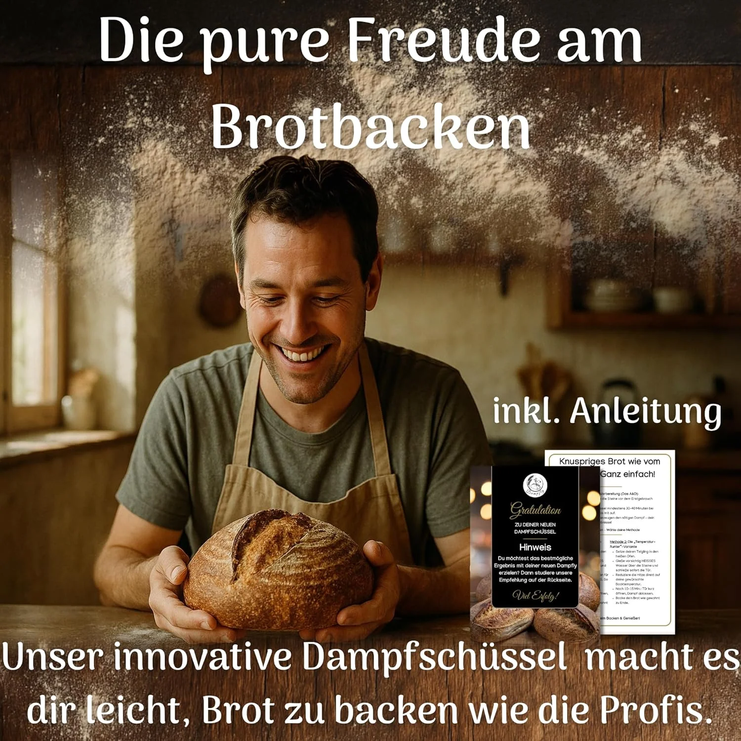 ست کاسه بخار سنگ لاوا برای فر: پخت نان عالی با بخار آب - نان و شیرینی ترد مانند یک نانوای حرفه ای (سنگ های سیاه نقره ای) ست کاسه بخار سنگ لاوا برای فر: پخت نان عالی با بخار آب - نان و شیرینی ترد مانند یک نانوای حرفه ای (سنگ های سیاه نقره ای)