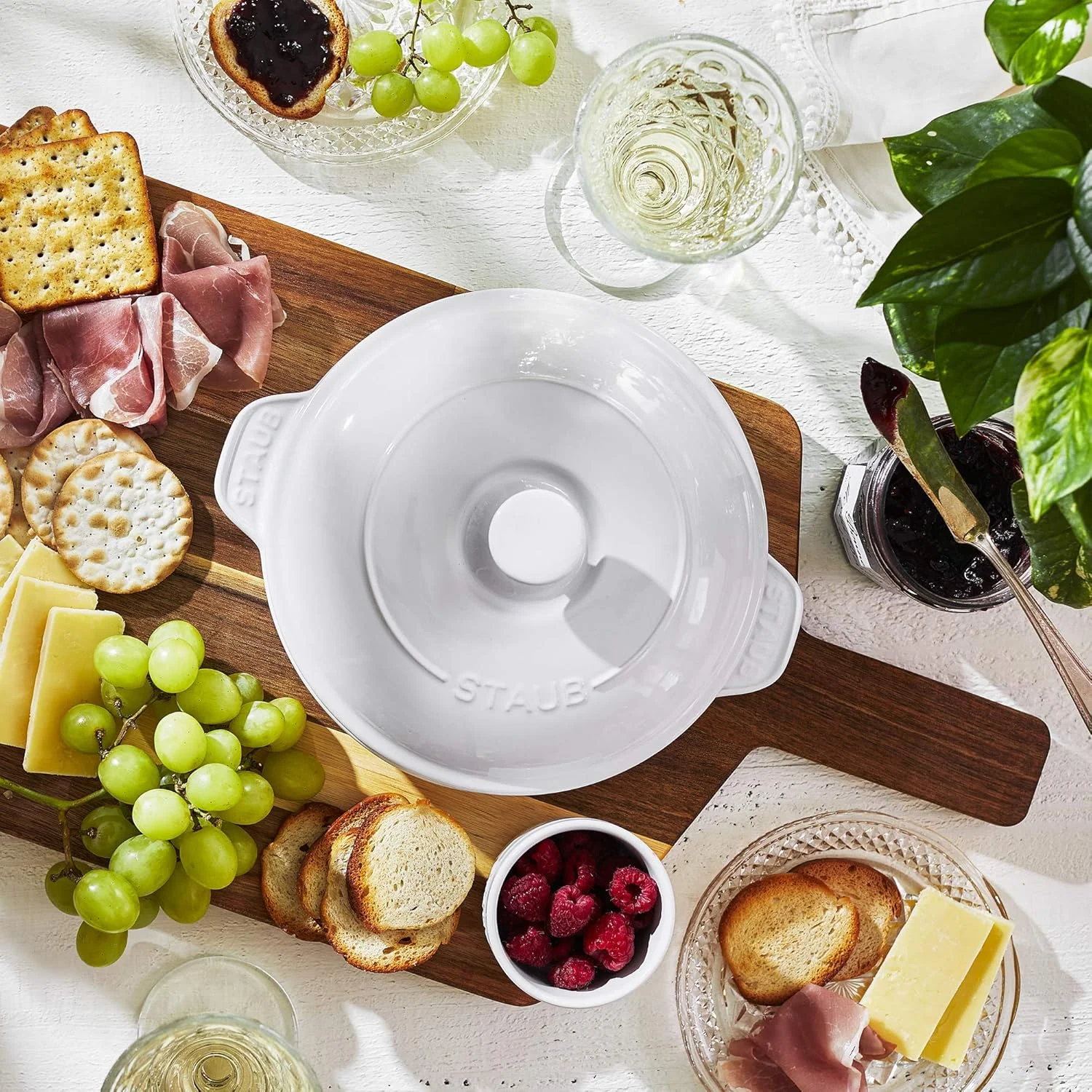 ظرف سرامیکی استاب برای پخت پنیر بری، 20 سانتیمتر، سفید ظرف سرامیکی استاب برای پخت پنیر بری، 20 سانتیمتر، سفید