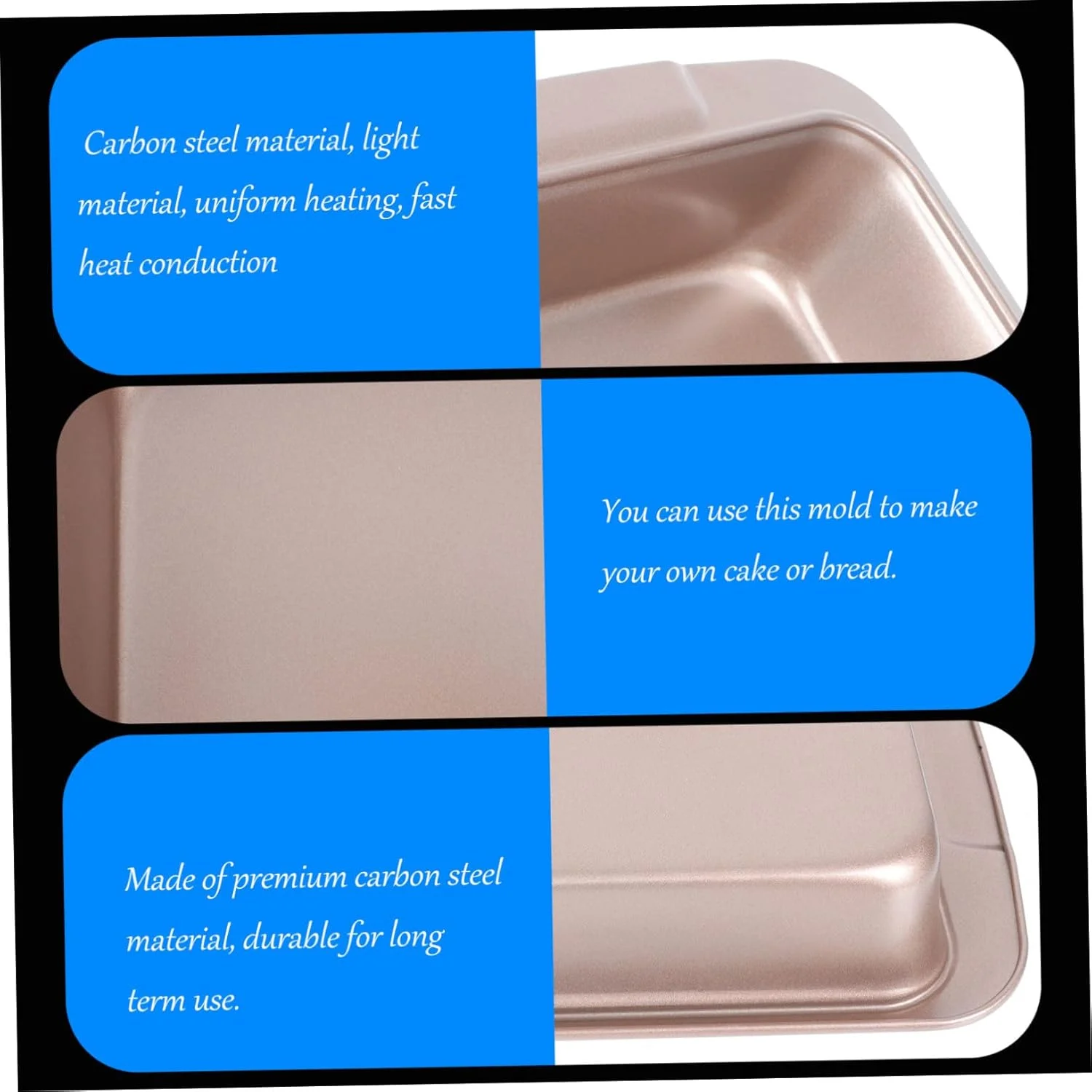 Square Baking Dish Steel Bake Pan Non- Stick Cake Sushi Plates Stainless Steel Set Bread Machine Bread Square Cake Pan Simple Baking Trays Carbon Steel Cake,C,Coffee Square Baking Dish Steel Bake Pan Non- Stick Cake Sushi Plates Stainless Steel Set Bread Machine Bread Square Cake Pan Simple Baking Trays Carbon Steel Cake,C,Coffee