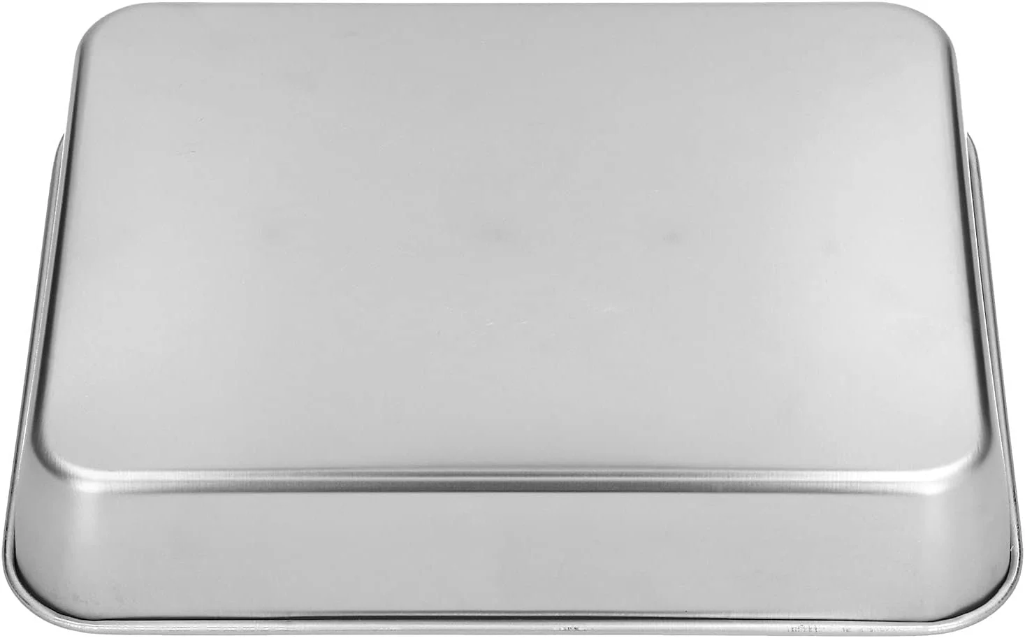 سینی فر استیل ضد زنگ نچسب، جعبه نگهداری مواد غذایی با درب و لبه عمیق برای پخت و پز در آشپزخانه (M) سینی فر استیل ضد زنگ نچسب، جعبه نگهداری مواد غذایی با درب و لبه عمیق برای پخت و پز در آشپزخانه (M)