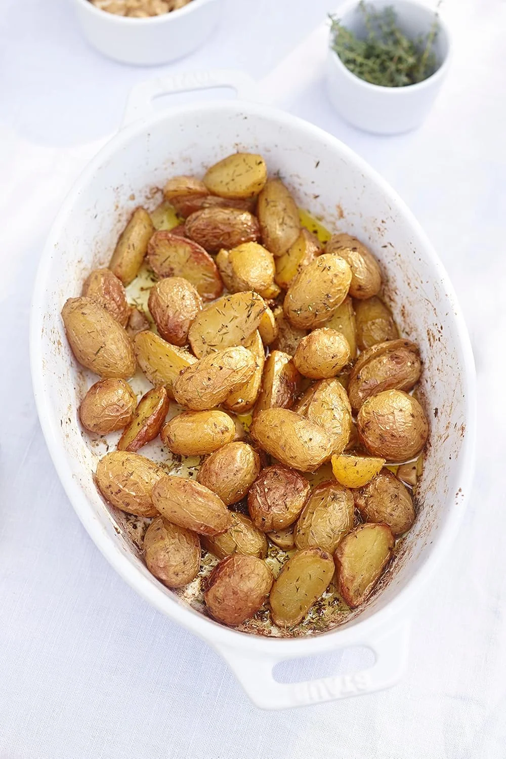 ست ظروف بیضی سرامیکی استاب، 2 تکه، سفید ست ظروف بیضی سرامیکی استاب، 2 تکه، سفید