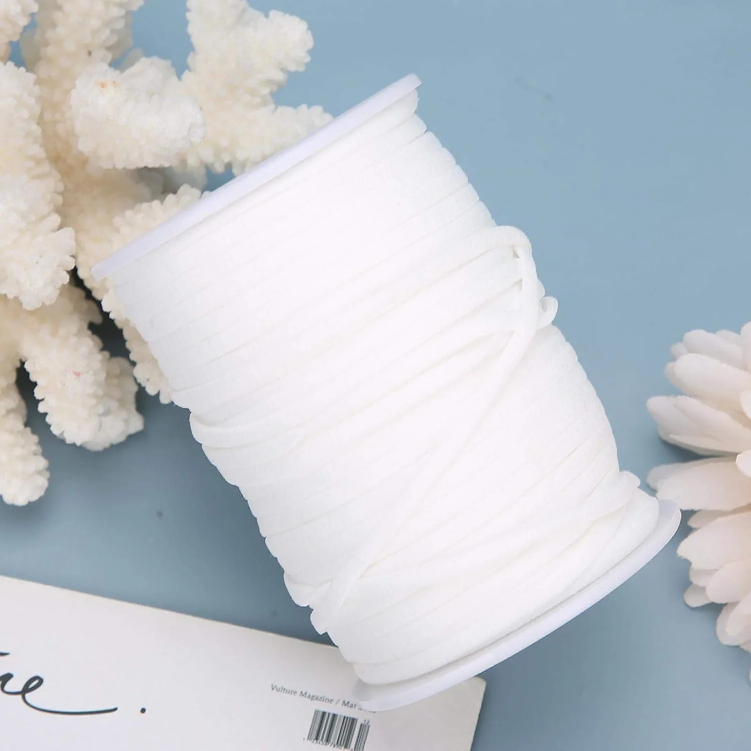 GDJbnyu Elastic Ribbon Tape Comfortable Clothes Elastic Rope Durable Sturdy Nylon Bright Color Knitting Waistbands for Sewing Lingerie