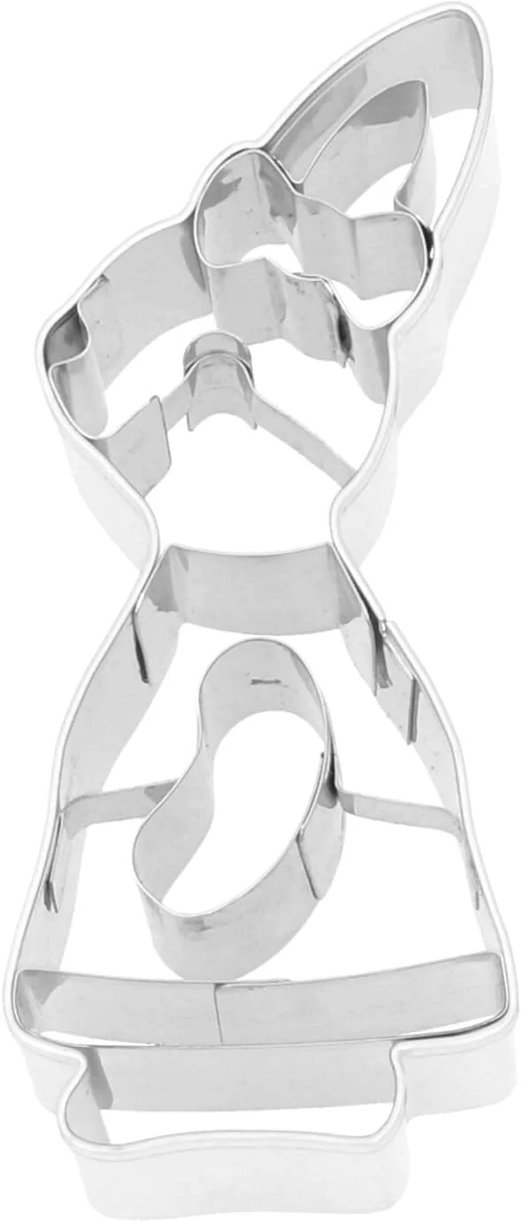 قالب شیرینی پزی خرگوش با لباس بیرکمن، استیل ضد زنگ، 2.5 x 3.5 x 8 سانتی متر، 189362 قالب شیرینی پزی خرگوش با لباس بیرکمن، استیل ضد زنگ، 2.5 x 3.5 x 8 سانتی متر، 189362