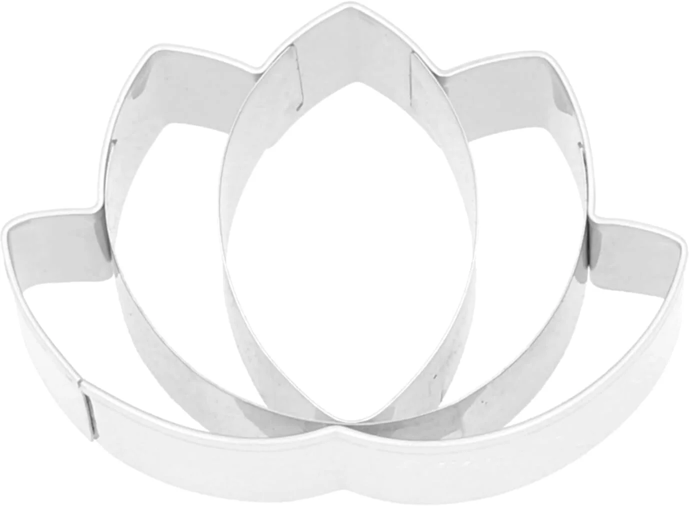 قالب کوکی گل لوتوس RBV Birkmann، استیل ضد زنگ، 2.5 x 6 x 4 سانتی متر، 189409 قالب کوکی گل لوتوس RBV Birkmann، استیل ضد زنگ، 2.5 x 6 x 4 سانتی متر، 189409