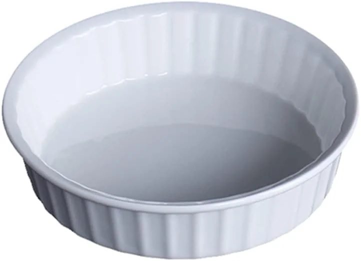 ظرف پخت گرد چینی پرسلتا، عاجی