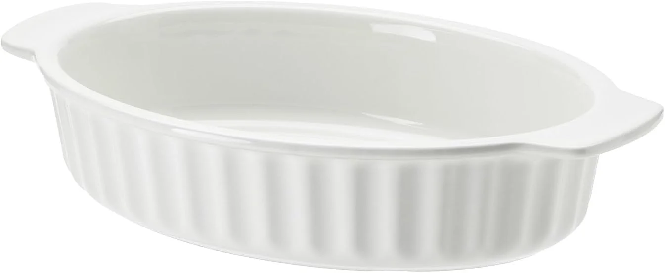 ظرف فر بیضی شکل POETISK، سفید مایل به کرم، 32x21 سانتی متر