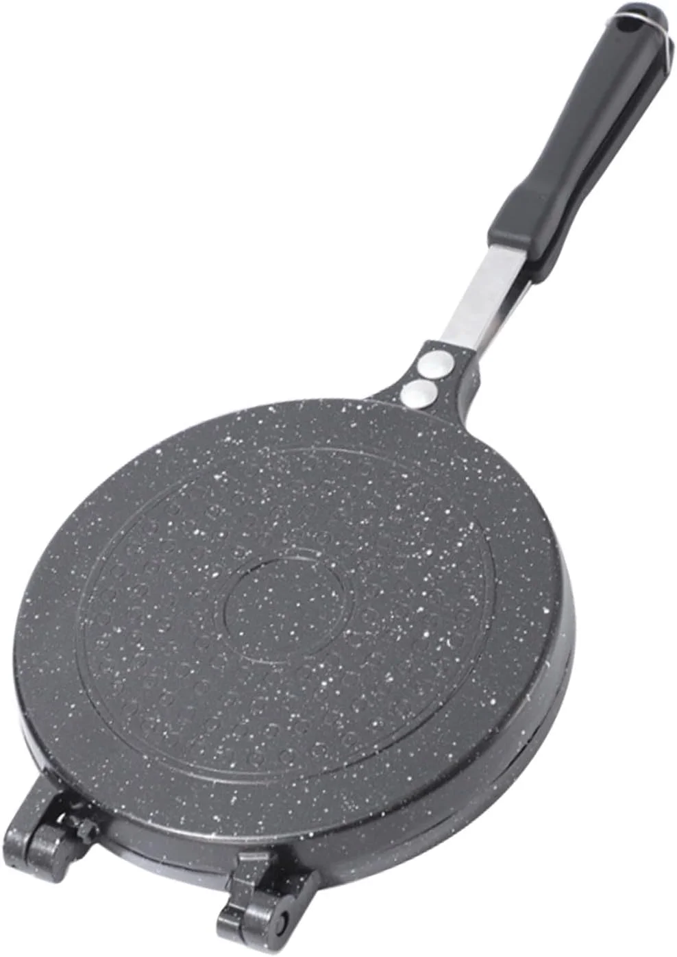 تابه دو طرفه اوریلت، تابه پنکیک نچسب آلیاژ آلومینیوم برای پخت و پز، تابه املت ساز برای خانه، آشپزخانه، خوابگاه، آپارتمان، ظروف پخت و پز صبحانه (زرد)