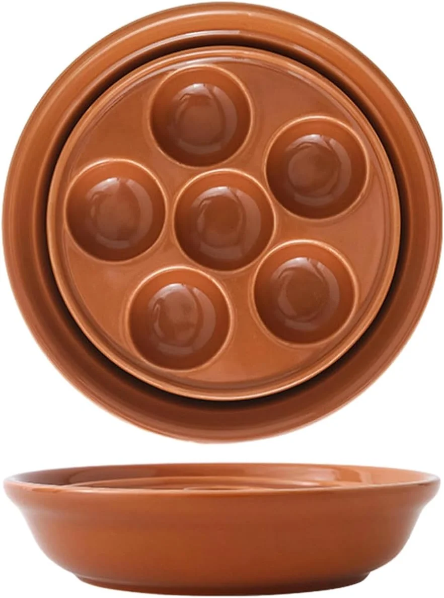 بشقاب حلزون به سبک نوردیک با رنگ لعاب زیر لعابی رنگی یکپارچهسازی با سیستمعامل مقاوم در برابر درجه حرارت بالا - سینی پخت حلزون + شاسی بشقاب حلزون به سبک نوردیک با رنگ لعاب زیر لعابی رنگی یکپارچهسازی با سیستمعامل مقاوم در برابر درجه حرارت بالا - سینی پخت حلزون + شاسی