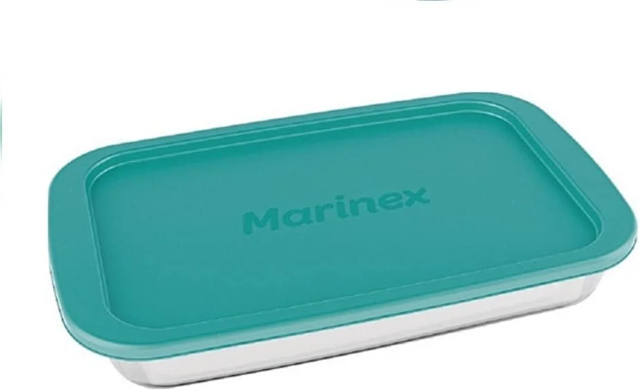 ظرف مستطیلی پیرکس مارینکس با درب پلاستیکی 2.2 لیتری ظرف مستطیلی پیرکس مارینکس با درب پلاستیکی 2.2 لیتری