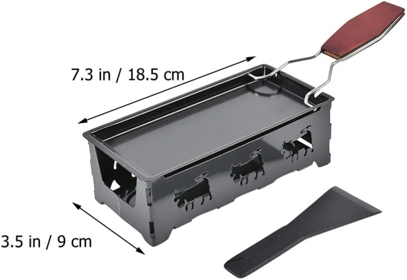 تابه پخت پنیر خانگی Luxshiny، تابه پخت و پز نچسب، ست اجاق گاز برای کمپینگ خانگی