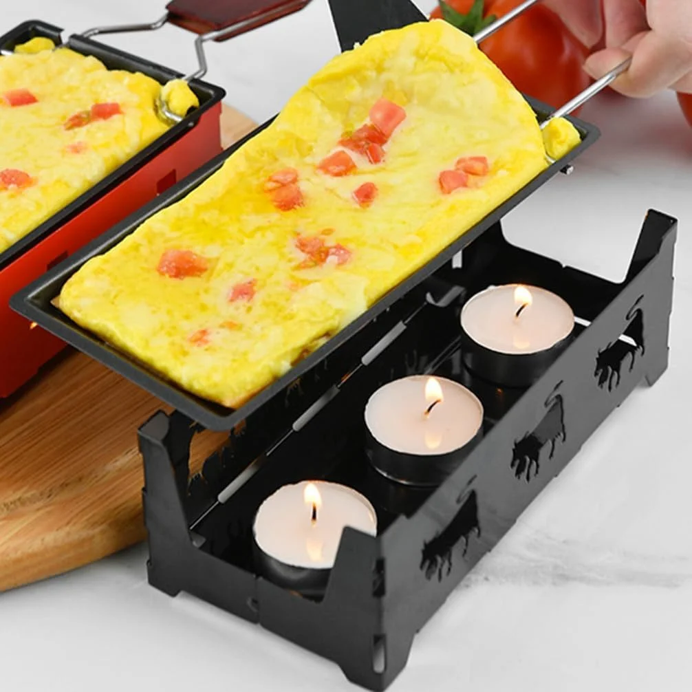 تابه پخت پنیر خانگی Luxshiny، تابه پخت و پز نچسب، ست اجاق گاز برای کمپینگ خانگی