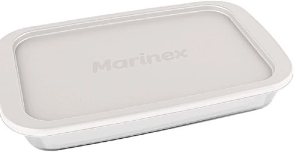 ظرف مستطیلی پیرکس مارینکس با درب پلاستیکی 2.2 لیتری