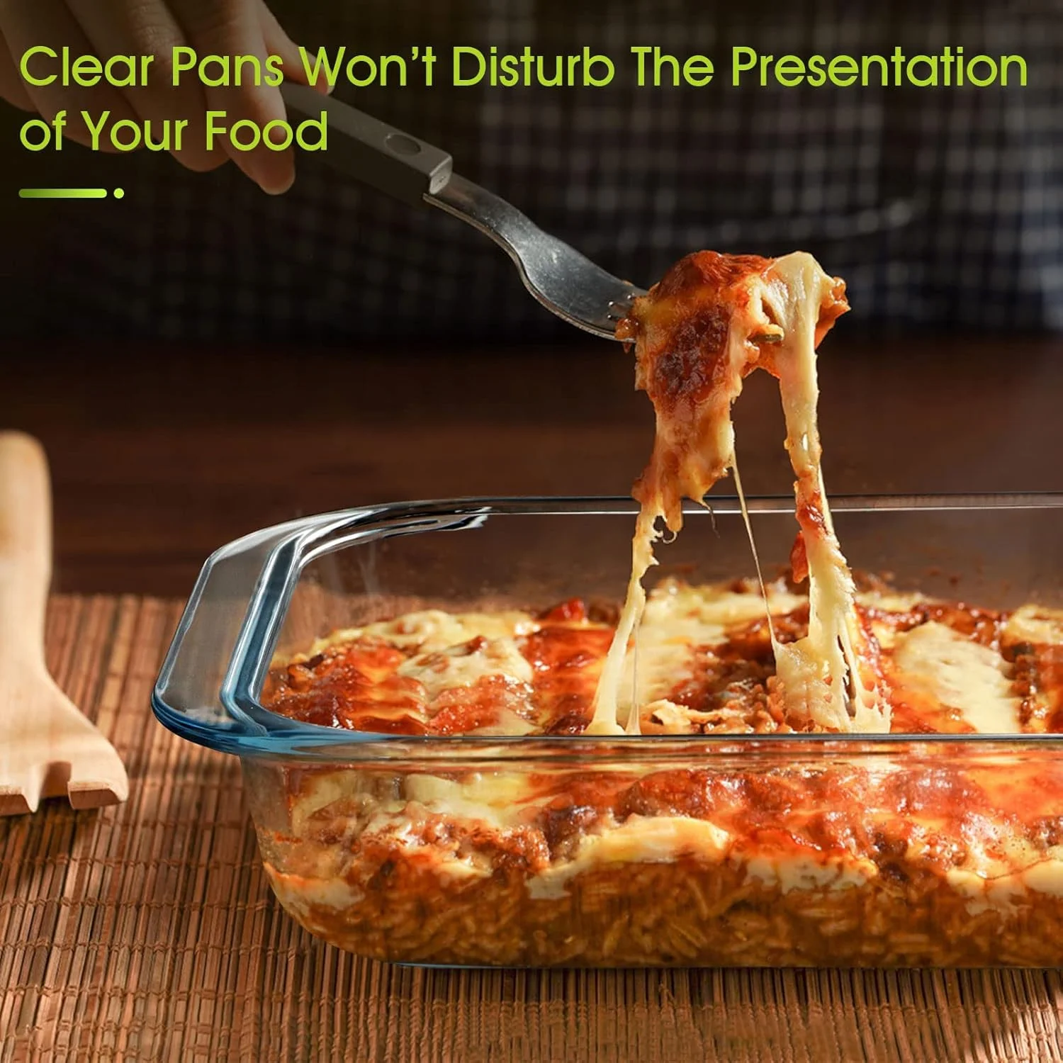 ظروف پخت شیشه ای مربع NUTRIUPS با ظرفیت 2.4 کوارت، ظرف پخت مربع 9x9 اینچی، ظرف پخت شیشه ای برای فر ظروف پخت شیشه ای مربع NUTRIUPS با ظرفیت 2.4 کوارت، ظرف پخت مربع 9x9 اینچی، ظرف پخت شیشه ای برای فر