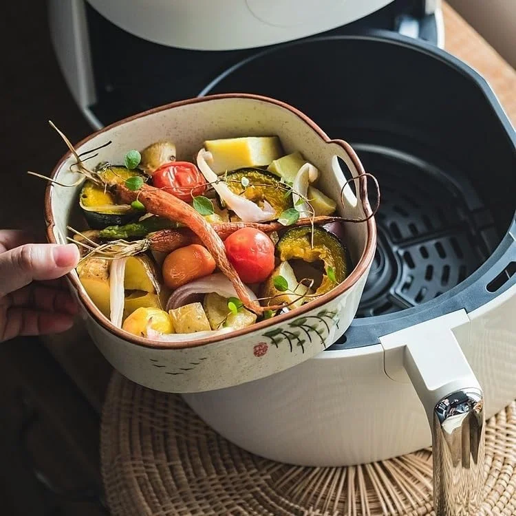 ظرف پخت و پز آشپزخانه، سینی برنج پخته شده در فر، ظرف سرامیکی دوتایی برای پخت، ظرف سالاد میوه سرخ شده خانگی، 590 میلی لیتر لوازم پخت و پز