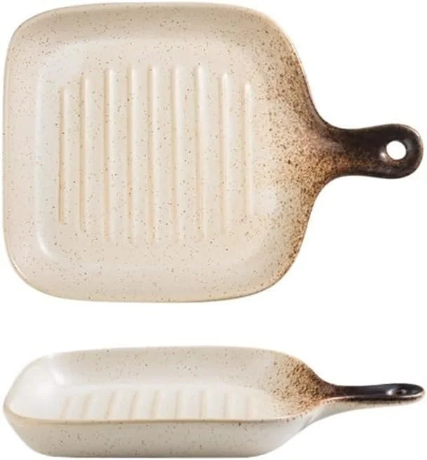 ظرف پخت شیرینی آشپزخانه، فر سرامیکی صاف برای گرم کردن ایمن و یکنواخت، پخت و پز آسان ظرف پخت شیرینی آشپزخانه، فر سرامیکی صاف برای گرم کردن ایمن و یکنواخت، پخت و پز آسان