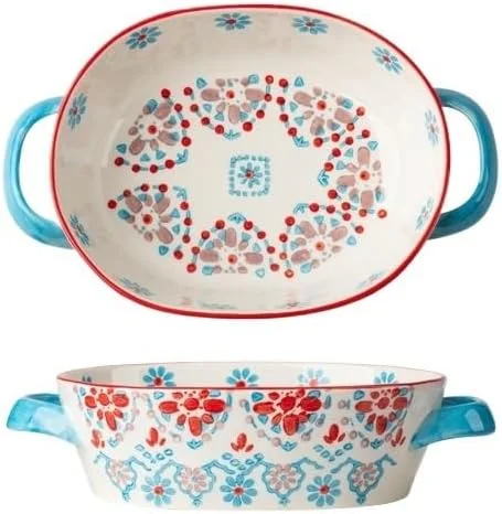 ظرف پخت سرامیکی آشپزخانه، ظروف پخت سرامیکی، ست ظروف پخت با دسته، سینی لازانیا برای کیک، مایکروویو، قابل شستشو در ماشین ظرفشویی ظرف پخت سرامیکی آشپزخانه، ظروف پخت سرامیکی، ست ظروف پخت با دسته، سینی لازانیا برای کیک، مایکروویو، قابل شستشو در ماشین ظرفشویی