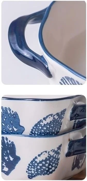 ظرف بزرگ سرامیکی پخت برنج با دسته، مناسب فر و مایکروویو، ظرف پخت و پز، ابزار نان پزی و پخت صبحانه ظرف بزرگ سرامیکی پخت برنج با دسته، مناسب فر و مایکروویو، ظرف پخت و پز، ابزار نان پزی و پخت صبحانه