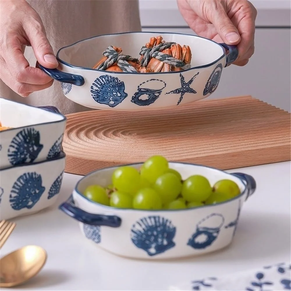 ظرف بزرگ سرامیکی پخت برنج با دسته، مناسب فر و مایکروویو، ظرف پخت و پز، ابزار نان پزی و پخت صبحانه ظرف بزرگ سرامیکی پخت برنج با دسته، مناسب فر و مایکروویو، ظرف پخت و پز، ابزار نان پزی و پخت صبحانه