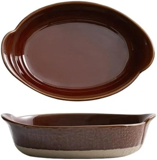 ظرف پخت برنج پنیری ژاپنی کلاسیک 500 میلی لیتری، کاسه سالاد خلاقانه، ظروف مستطیلی سرامیکی زبر برای پخت و پز (سفید) ظرف پخت برنج پنیری ژاپنی کلاسیک 500 میلی لیتری، کاسه سالاد خلاقانه، ظروف مستطیلی سرامیکی زبر برای پخت و پز (سفید)