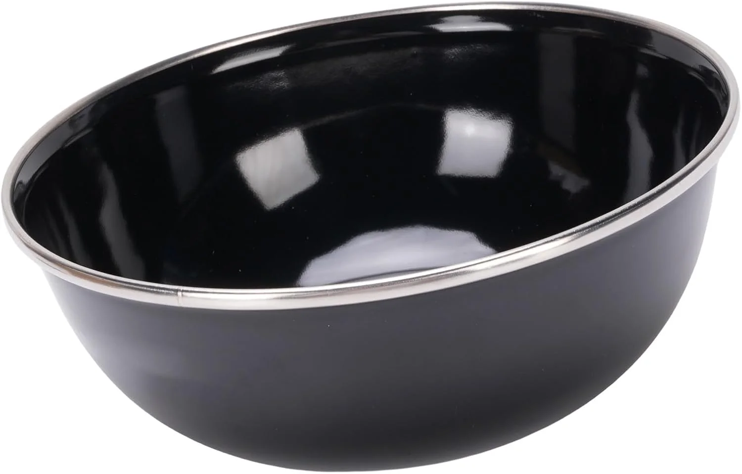 کاسه لعابی Keenso، ظرف سوپ خوری لعابی، ظرف غذاخوری 450 میلی لیتری، لبه استیل ضد زنگ با روکش مقاوم در برابر حرارت بالا، مناسب برای کمپینگ، پیک نیک و فضای باز کاسه لعابی Keenso، ظرف سوپ خوری لعابی، ظرف غذاخوری 450 میلی لیتری، لبه استیل ضد زنگ با روکش مقاوم در برابر حرارت بالا، مناسب برای کمپینگ، پیک نیک و فضای باز