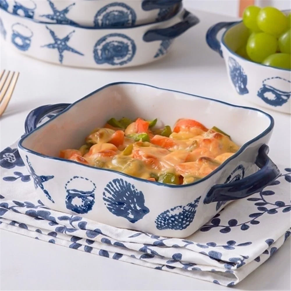 ظرف بزرگ سرامیکی پخت برنج با دسته، مناسب فر و مایکروویو، ظرف پخت و پز، ابزار نان پزی و پخت صبحانه ظرف بزرگ سرامیکی پخت برنج با دسته، مناسب فر و مایکروویو، ظرف پخت و پز، ابزار نان پزی و پخت صبحانه