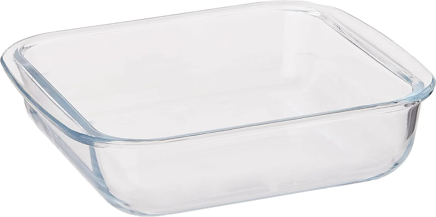 ظرف پخت مربع 1.1 لیتری HOME MAKER AHM - شیشه فر ظرف پخت مربع 1.1 لیتری HOME MAKER AHM - شیشه فر