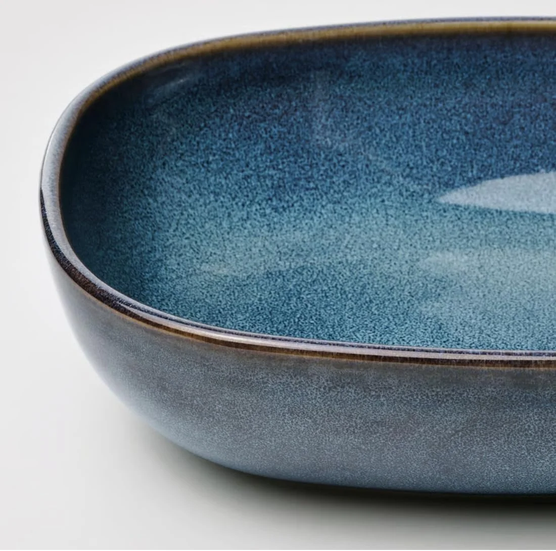 ایکیا Gladelig ست ظروف فر 2 عددی آبی 10531070 ایکیا Gladelig ست ظروف فر 2 عددی آبی 10531070