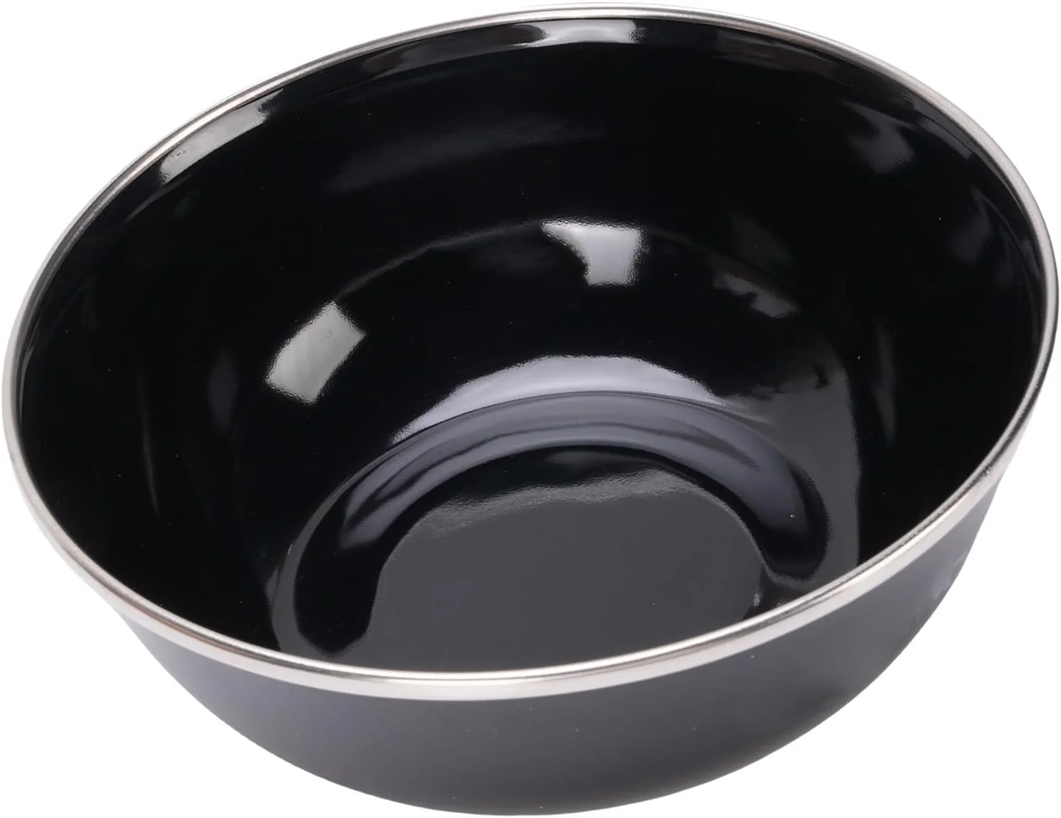 کاسه لعابی Keenso، ظرف سوپ خوری لعابی، ظرف غذاخوری 450 میلی لیتری، لبه استیل ضد زنگ با روکش مقاوم در برابر حرارت بالا، مناسب برای کمپینگ، پیک نیک و فضای باز کاسه لعابی Keenso، ظرف سوپ خوری لعابی، ظرف غذاخوری 450 میلی لیتری، لبه استیل ضد زنگ با روکش مقاوم در برابر حرارت بالا، مناسب برای کمپینگ، پیک نیک و فضای باز