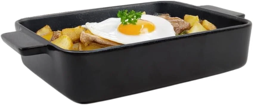 ظرف فر چینی هولست پورزلان BS 431، 31 سانتی متر، آهن مشکی، 31.5 × 19.5 × 5.5 سانتی متر، بسته 1 عددی ظرف فر چینی هولست پورزلان BS 431، 31 سانتی متر، آهن مشکی، 31.5 × 19.5 × 5.5 سانتی متر، بسته 1 عددی