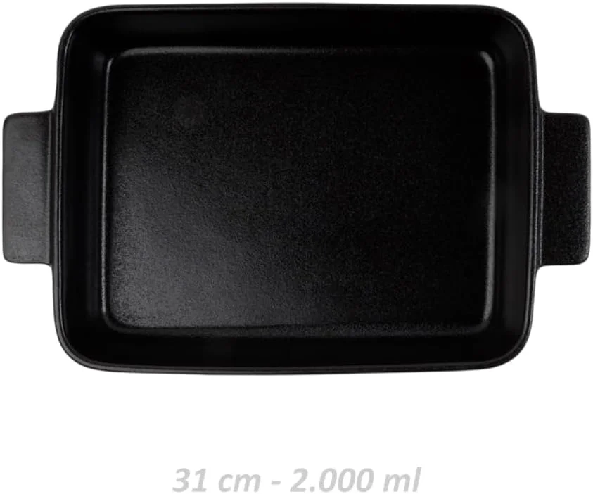 ظرف فر چینی هولست پورزلان BS 431، 31 سانتی متر، آهن مشکی، 31.5 × 19.5 × 5.5 سانتی متر، بسته 1 عددی ظرف فر چینی هولست پورزلان BS 431، 31 سانتی متر، آهن مشکی، 31.5 × 19.5 × 5.5 سانتی متر، بسته 1 عددی