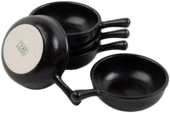 ست 6 تایی مینی تابه سرامیکی هولست پورزلان مدل BS 509، آهن مشکی، 14 سانتی متر، 9 × 1.4 × 3 سانتی متر ست 6 تایی مینی تابه سرامیکی هولست پورزلان مدل BS 509، آهن مشکی، 14 سانتی متر، 9 × 1.4 × 3 سانتی متر