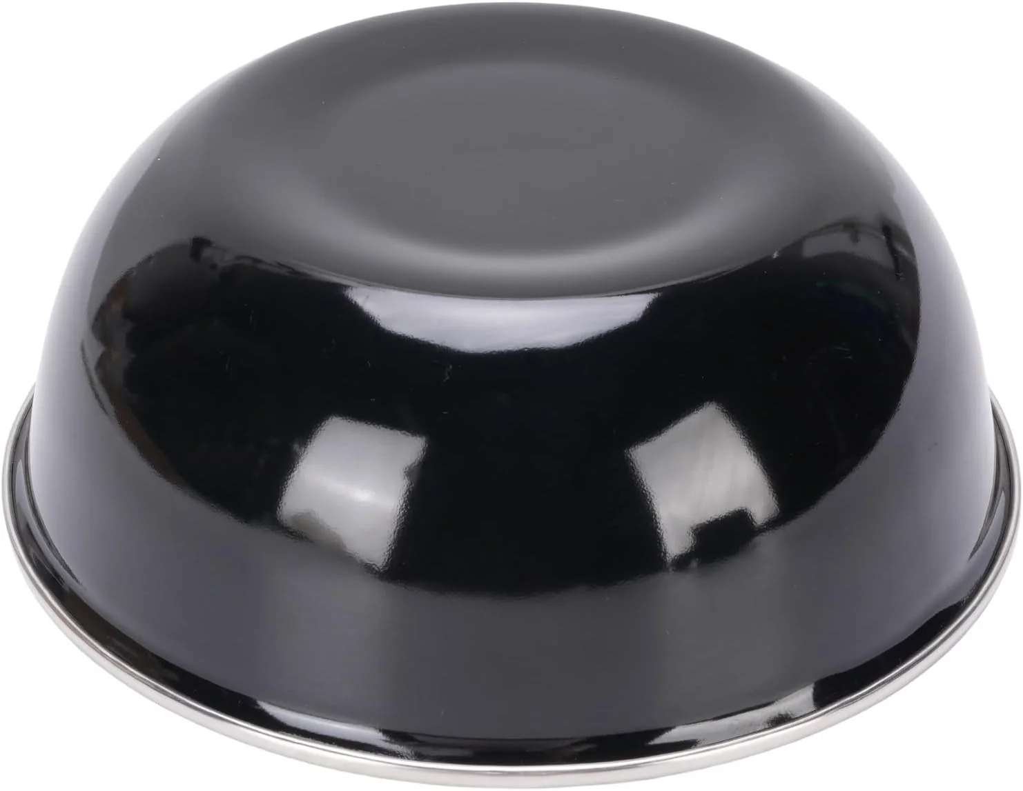 کاسه لعابی Keenso، ظرف سوپ خوری لعابی، ظرف غذاخوری 450 میلی لیتری، لبه استیل ضد زنگ با روکش مقاوم در برابر حرارت بالا، مناسب برای کمپینگ، پیک نیک و فضای باز کاسه لعابی Keenso، ظرف سوپ خوری لعابی، ظرف غذاخوری 450 میلی لیتری، لبه استیل ضد زنگ با روکش مقاوم در برابر حرارت بالا، مناسب برای کمپینگ، پیک نیک و فضای باز