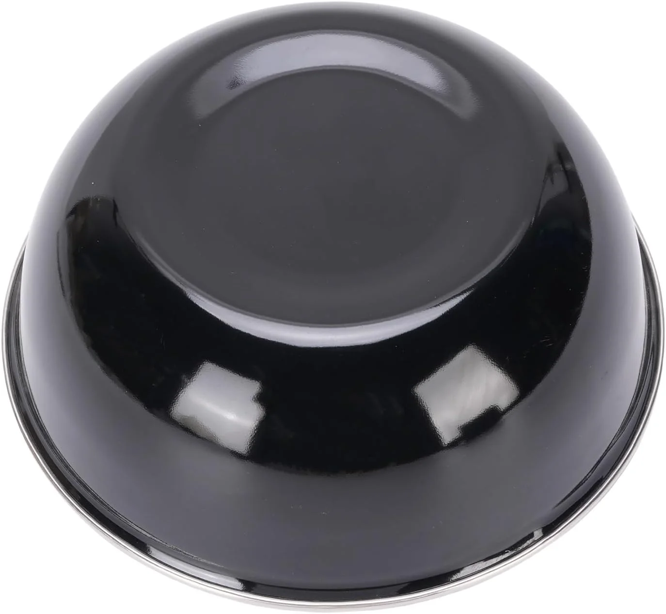 کاسه لعابی Keenso، ظرف سوپ خوری لعابی، ظرف غذاخوری 450 میلی لیتری، لبه استیل ضد زنگ با روکش مقاوم در برابر حرارت بالا، مناسب برای کمپینگ، پیک نیک و فضای باز کاسه لعابی Keenso، ظرف سوپ خوری لعابی، ظرف غذاخوری 450 میلی لیتری، لبه استیل ضد زنگ با روکش مقاوم در برابر حرارت بالا، مناسب برای کمپینگ، پیک نیک و فضای باز